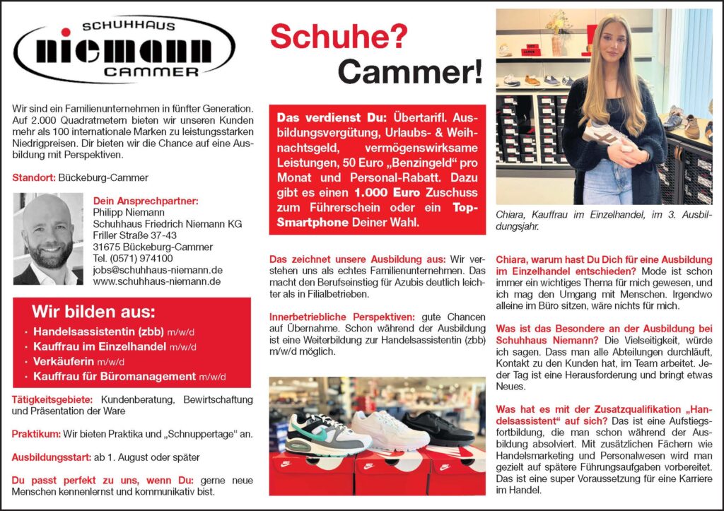 Niemann-Ausbildungsinformationen